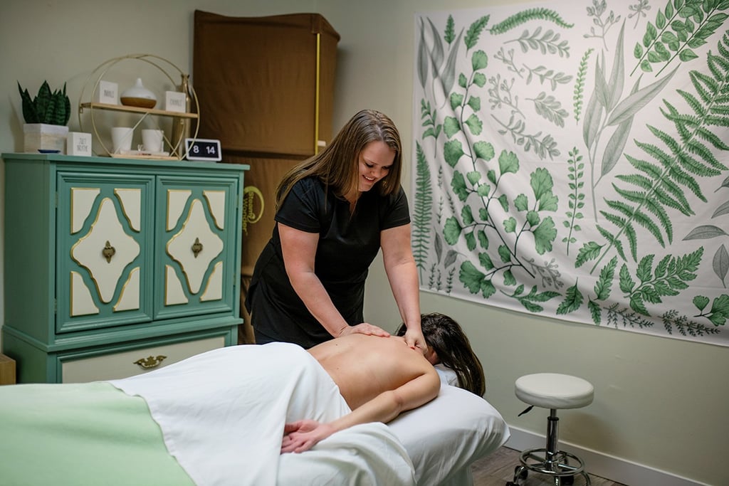 Amanda Schoby, LMT and Founder of Jasmine Journey Healing Center in Friendswood TX