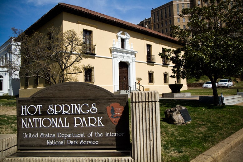 Porta potty Hot Springs