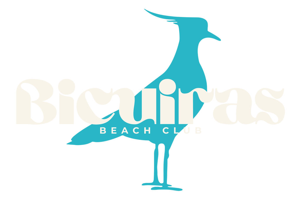 Logotipo Bicuiras Beach Club, Capão da Canoa e Xangri-Lá. Moda e lifestyle no litoral norte.