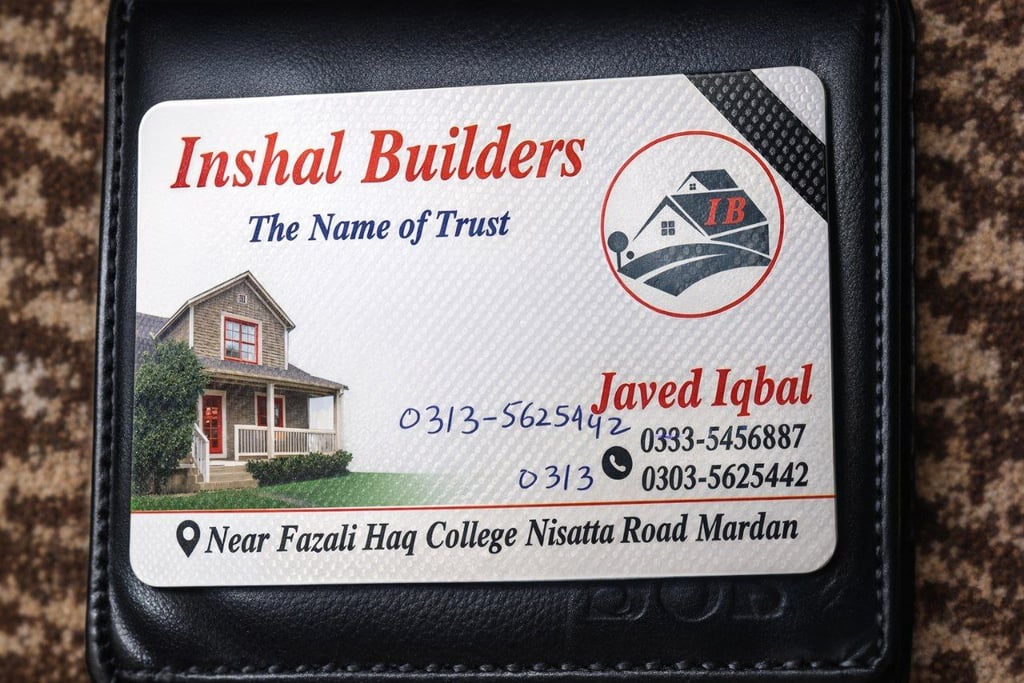 🏗️ Inshall Builders – Trusted Home Construction Experts in Mardan