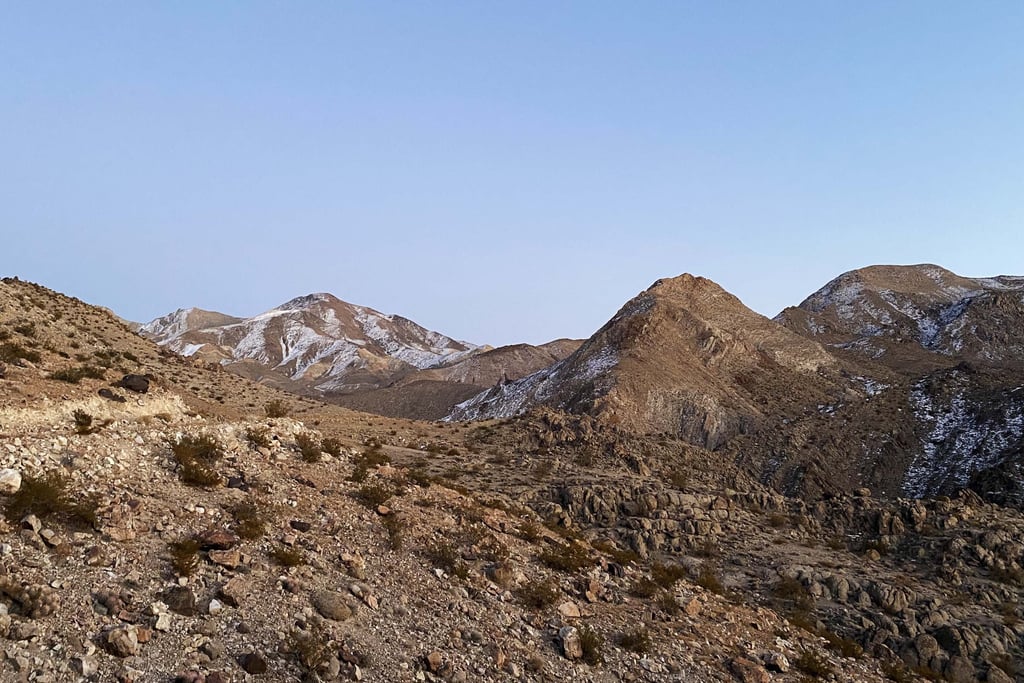 Lippincott pass to Racetrack Playa, Death Valley National Park, California