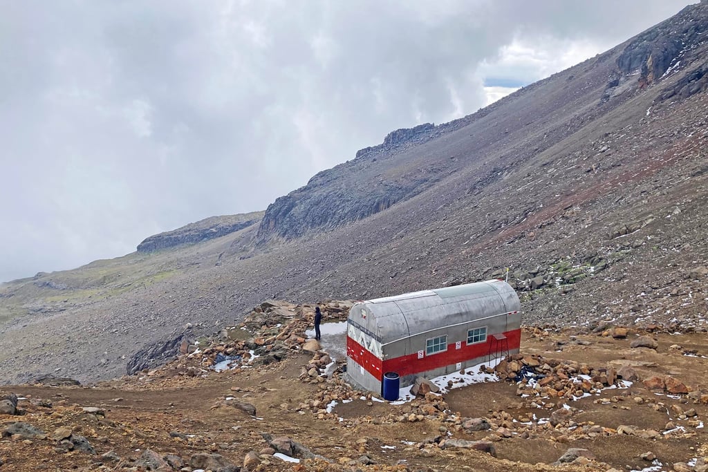 The Refugio de los Cien in Izta-Popo Zoquiapan National Park