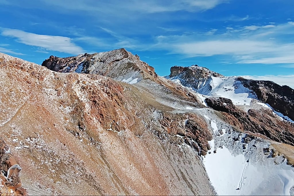 Summit of Iztacchuatl Seen from Las Rodillas, Izta-Popo Zoquiapan National Park, Mexico