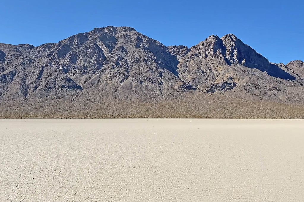 Ubehebe Peak from the Racetrack Playa, Death Valley National Park, California