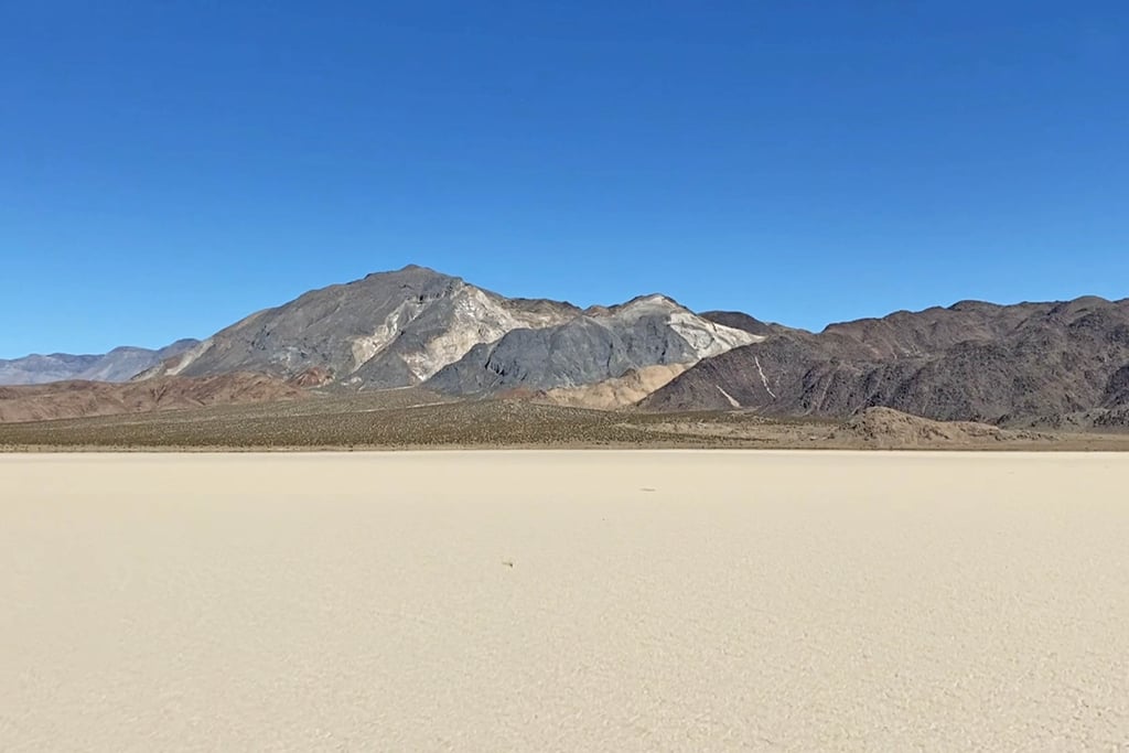 Cottonwood Mountains from Racetrack Playa, Death Valley National Park, California