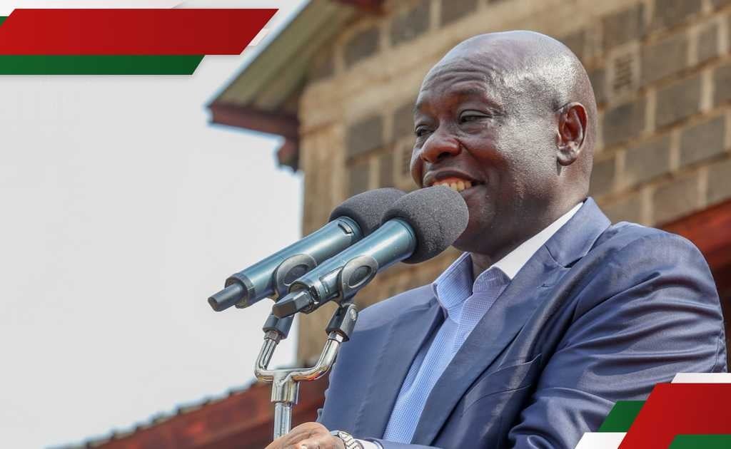 Vice-président kenyan Rigathi Gachagua
