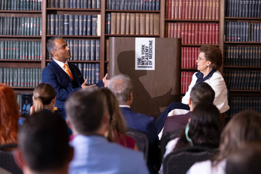 Nadeem Azhar Interviewing Dr. Antonia Novello