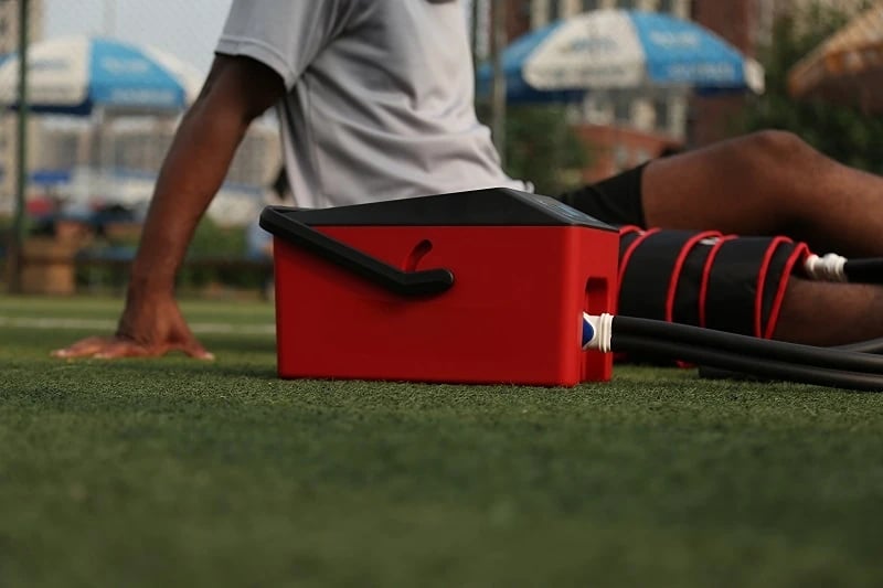 cryothérapie compressive, traitement par le froid, récupération sportive, traitement post opératoire