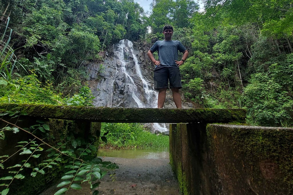 khanim waterfall khao lak phang nga thailand