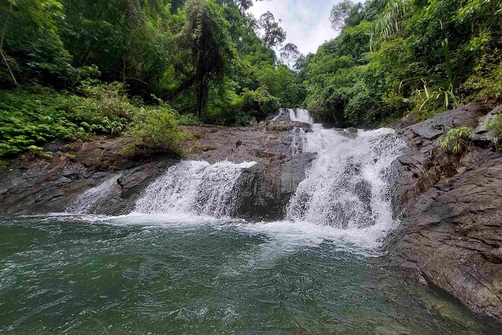 lampi waterfall khao lak phang nga thailand