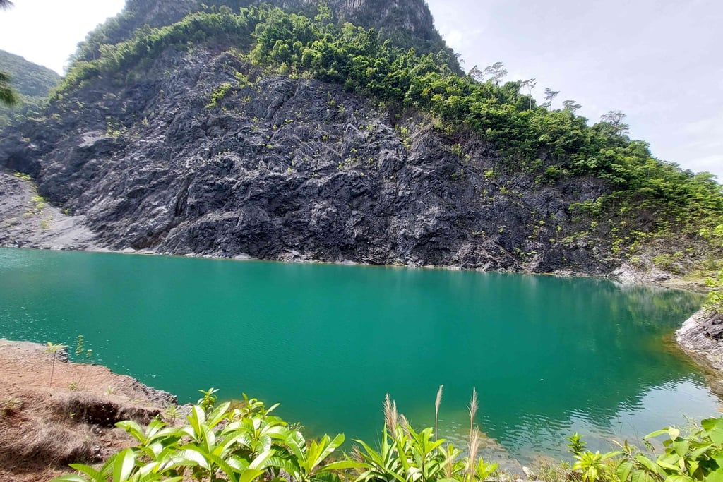 quarry tham thong lang thap put phang nga thailand