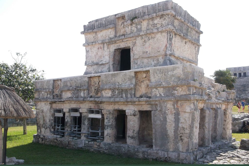 TULUM RUINS TEMPLE OF FRESCOES
