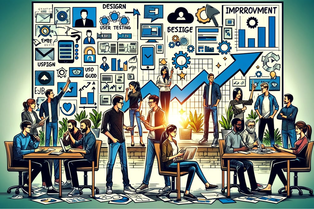 Designers fixing the app