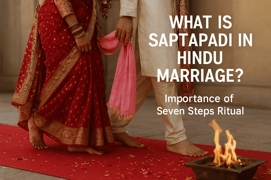 what is saptapadi in hindu marriage? importance of seven steps ritual