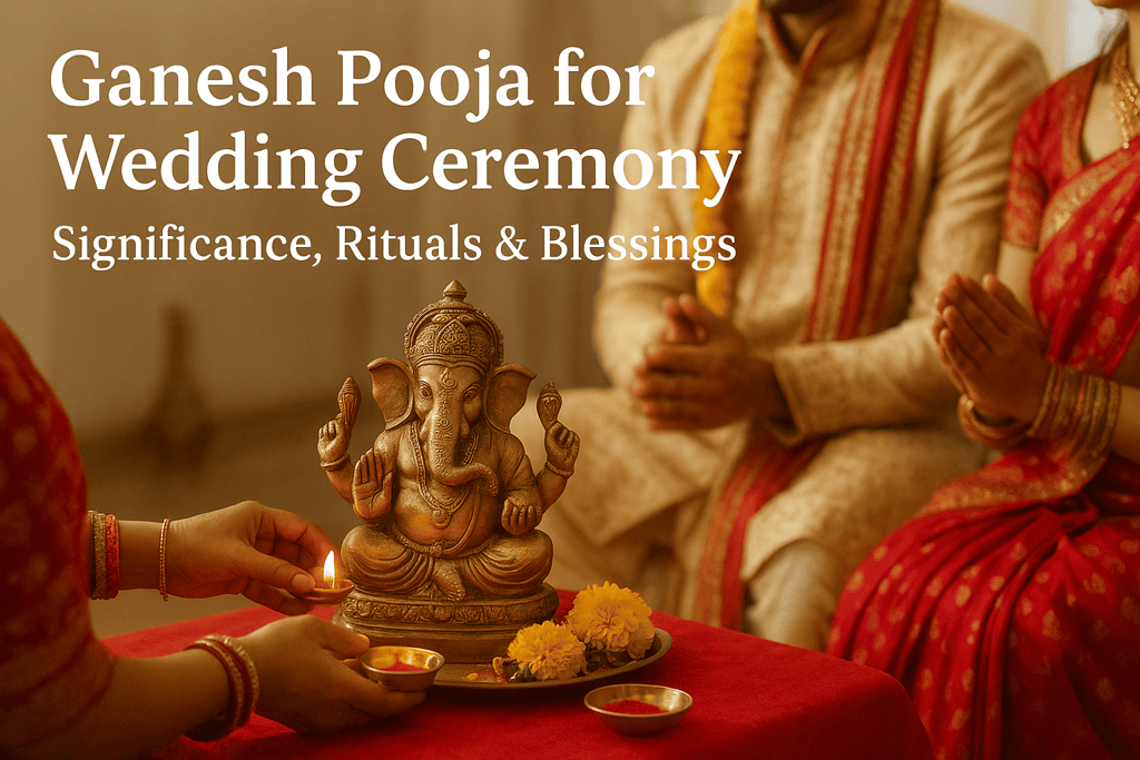ganesh pooja for wedding ceremony: significance, rituals & blessings