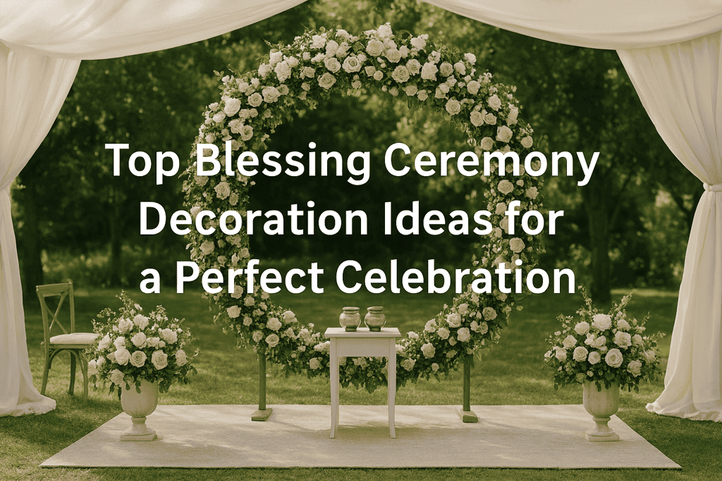 top blessing ceremony decoration ideas for a perfect celebration