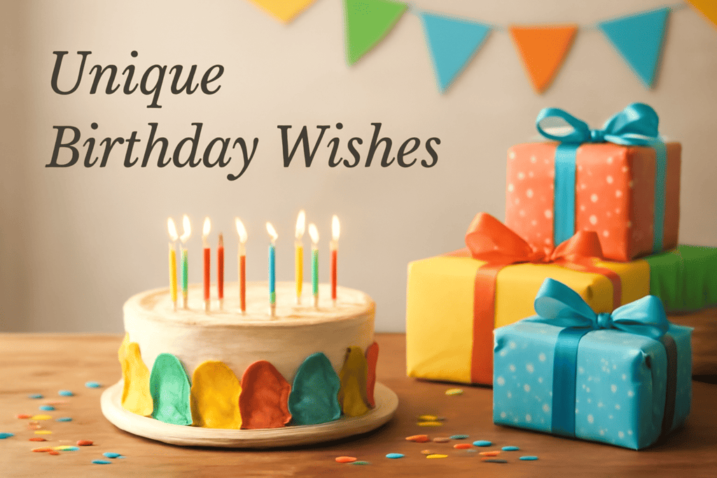 unique birthday wishes: creative ways to make their day special