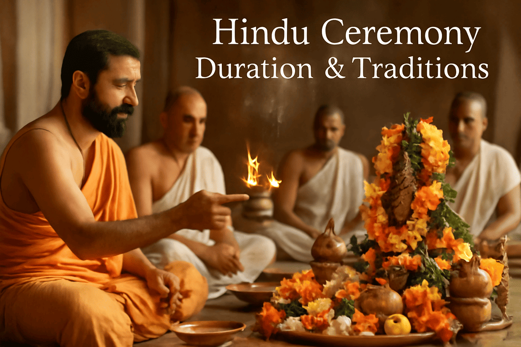 how long is a hindu ceremony? duration & traditions explained