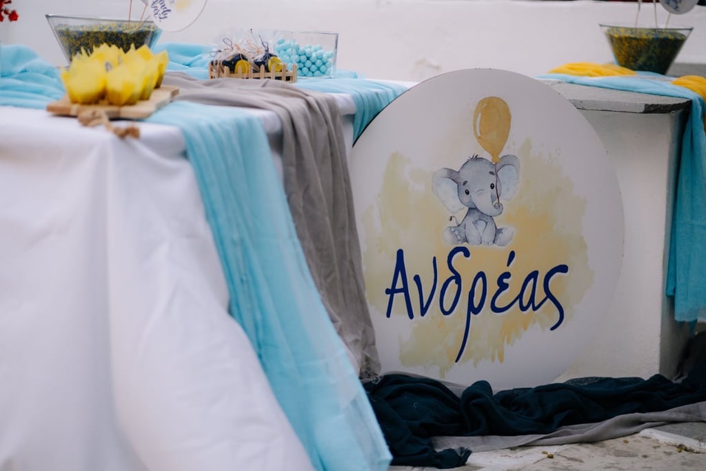 Christening in Ios Greece