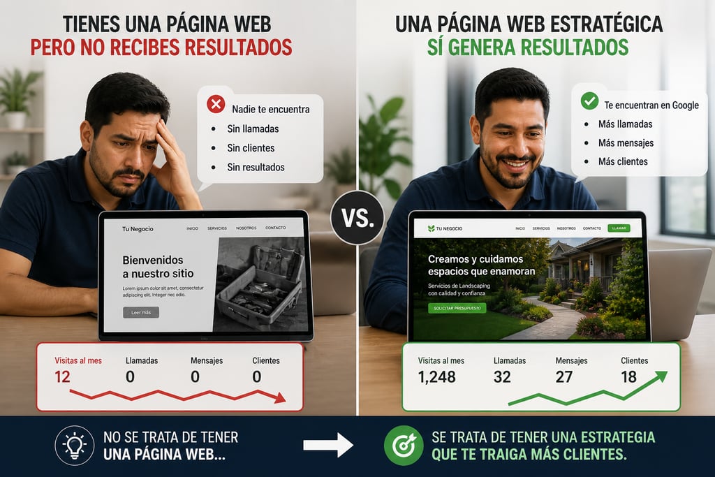 por que tu pagina web no genera clientes y como solucionarlo