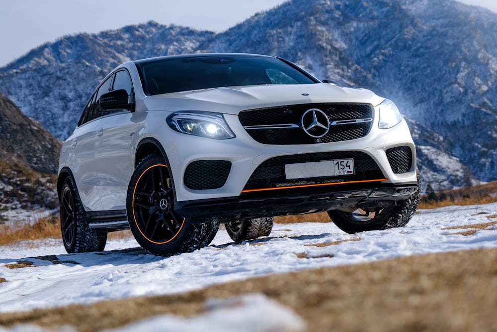 Mercedes GLE 450 Coupe with Michelin tyres parked outside our Lagos tyre shop