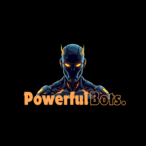 a robot representing Powerful Bots