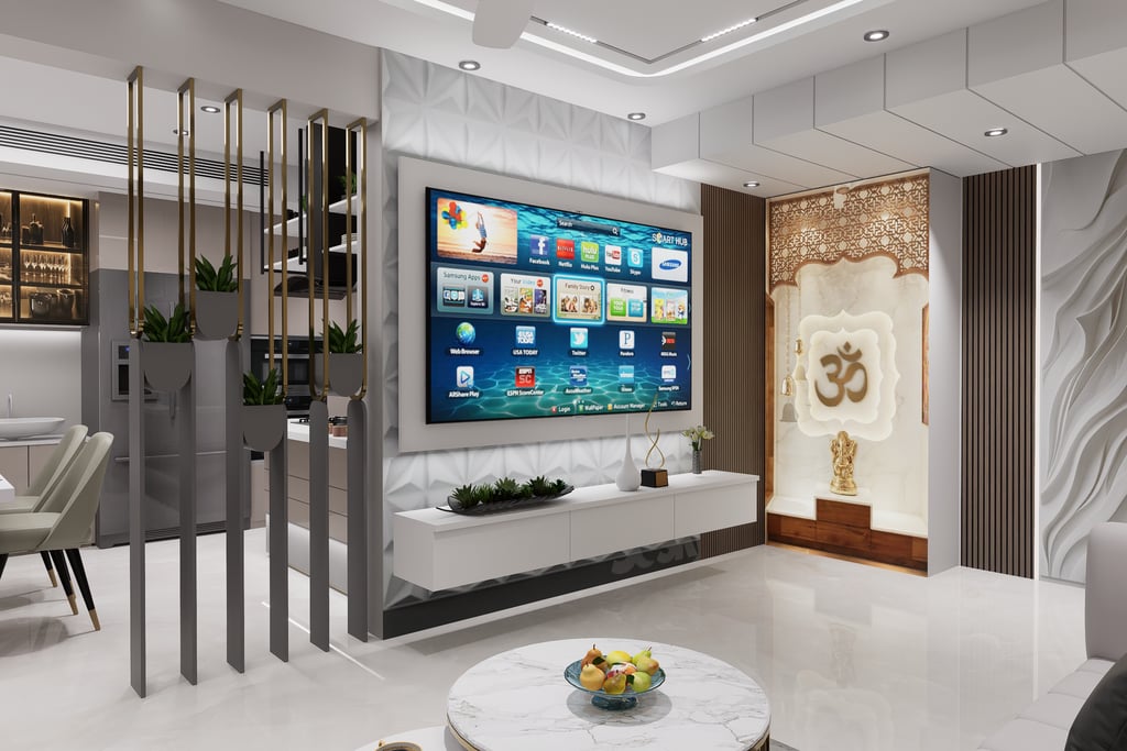 Modular living Area Design