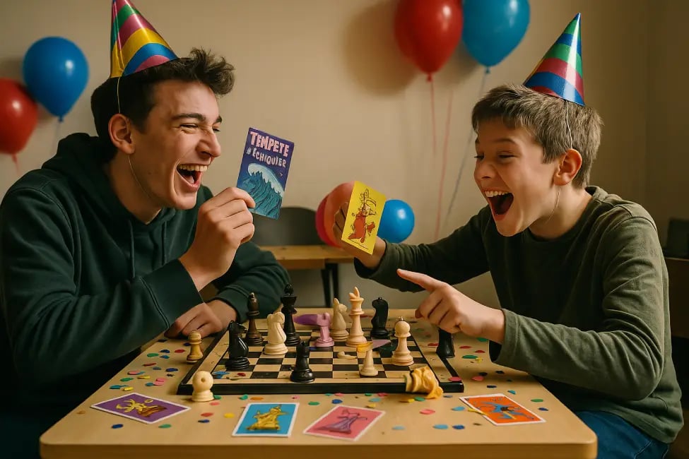 Tempête sur l'échiquier