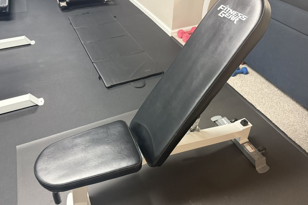 adjustable weight bench for home gym strength and balance training