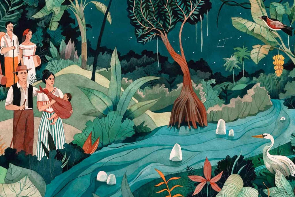 Ilustración deCien Años de Soledad