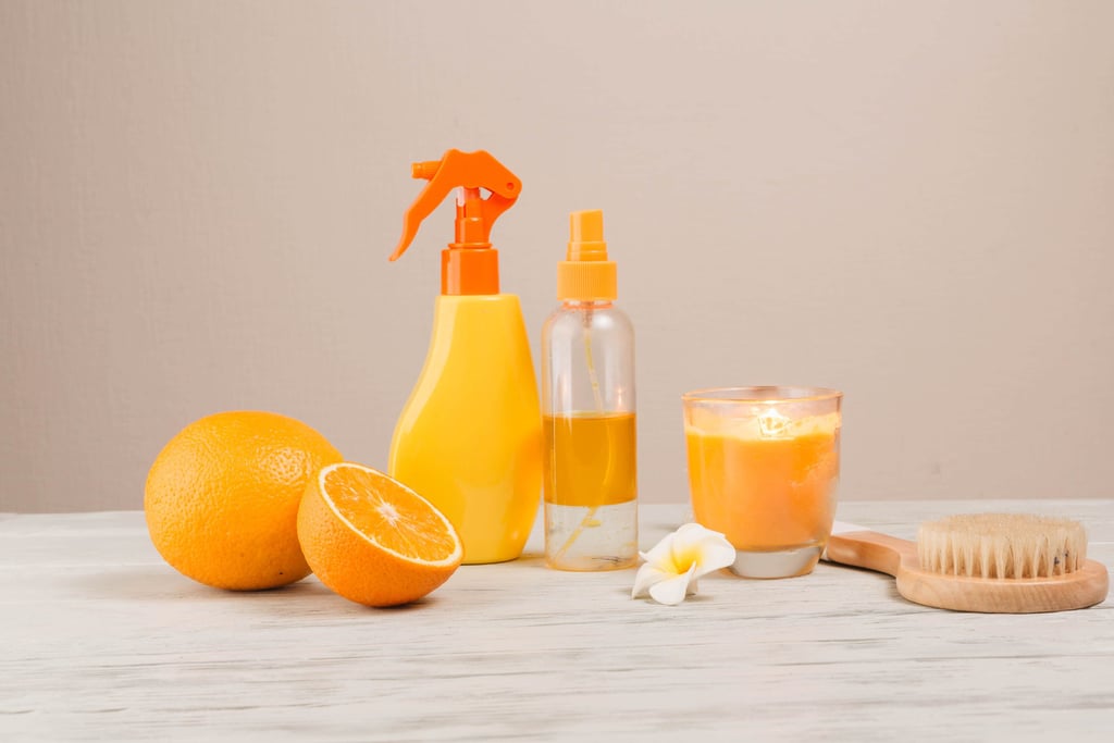 orange shower cleansing oil