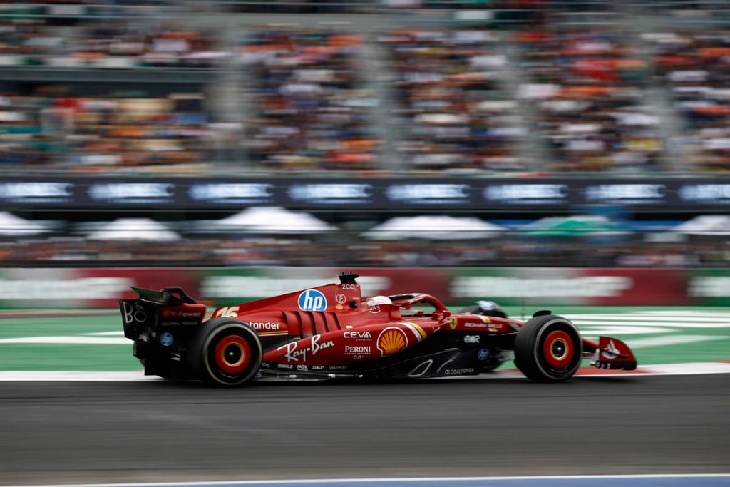 Charlesas Leclercas Ferrari Formulė-1