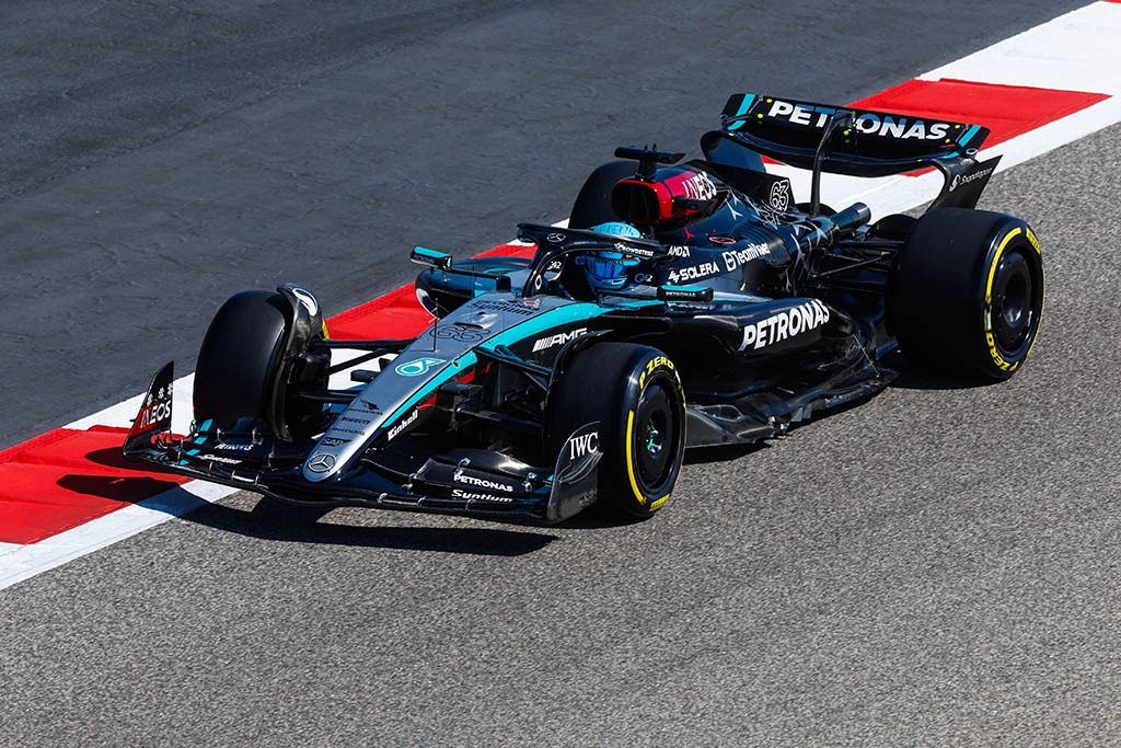 George'as Russellas Mercedes Formulė-1