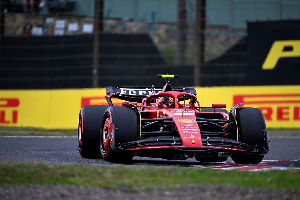 Carlosas Sainzas Ferrari