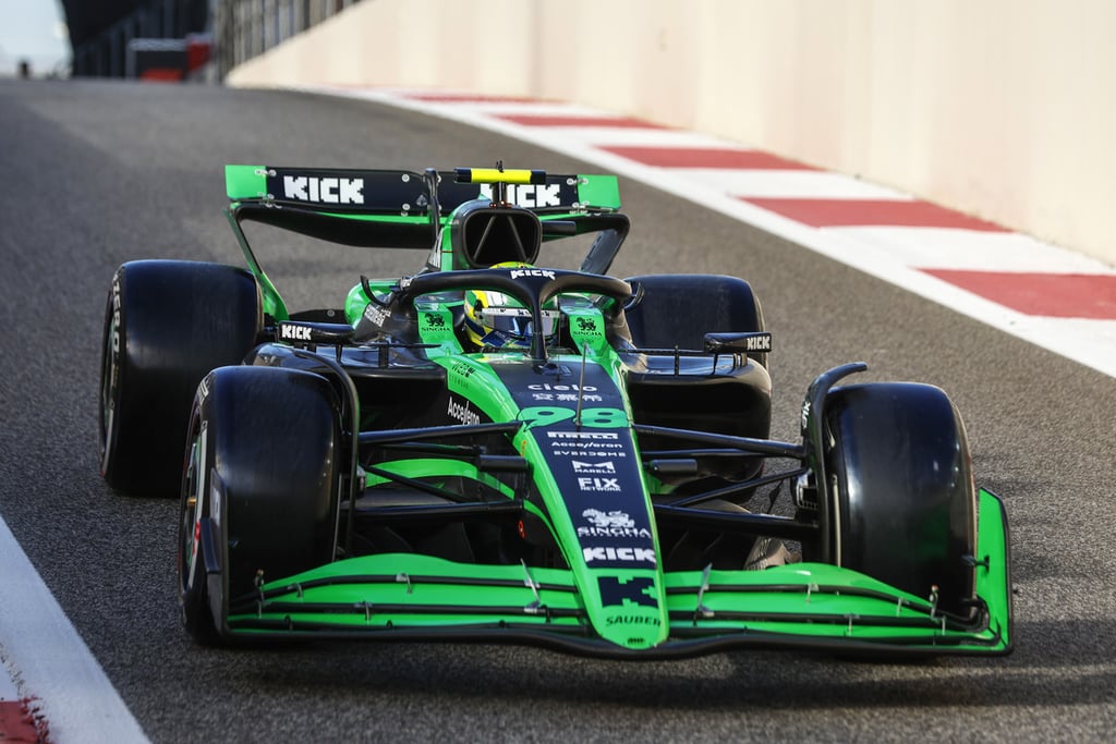 Gabrielis Bortoleto Sauber Formulė-1