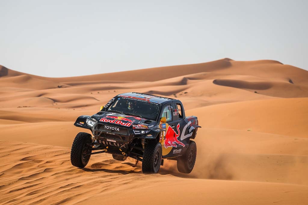 Lucasas Moraesas Toyota Dakaras