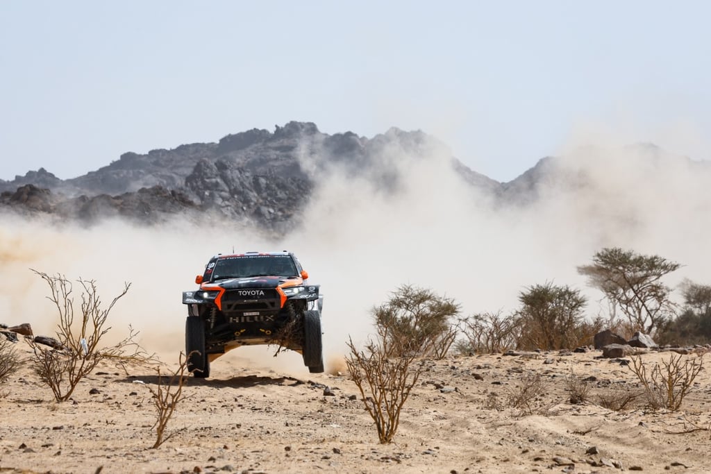 Henkas Lateganas Toyota Dakaras ralis