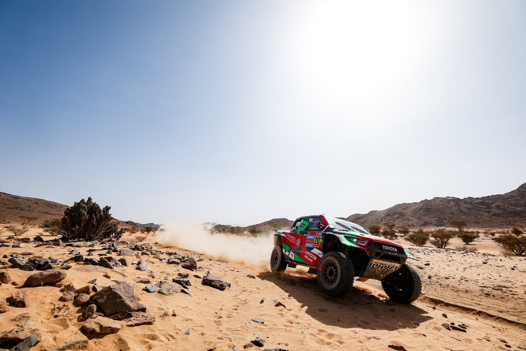 Yazeedas Al-Rajhi Toyota Dakaras ralis