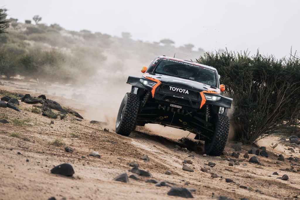 Henkas Lateganas Toyota Dakaras ralis