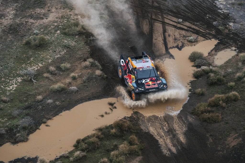 Lucasas Moraesas Toyota Dakaras Ralis