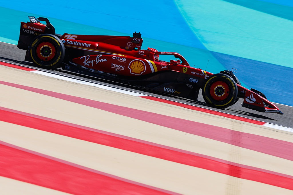 Charlesas Leclercas Ferrari Formulė-1