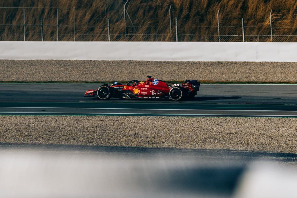 Lewisas Hamiltonas Ferrari Formulė-1