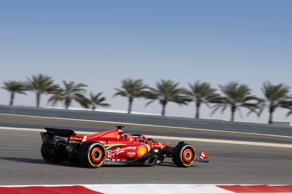 Charlesas Leclercas Ferrari Formulė-1