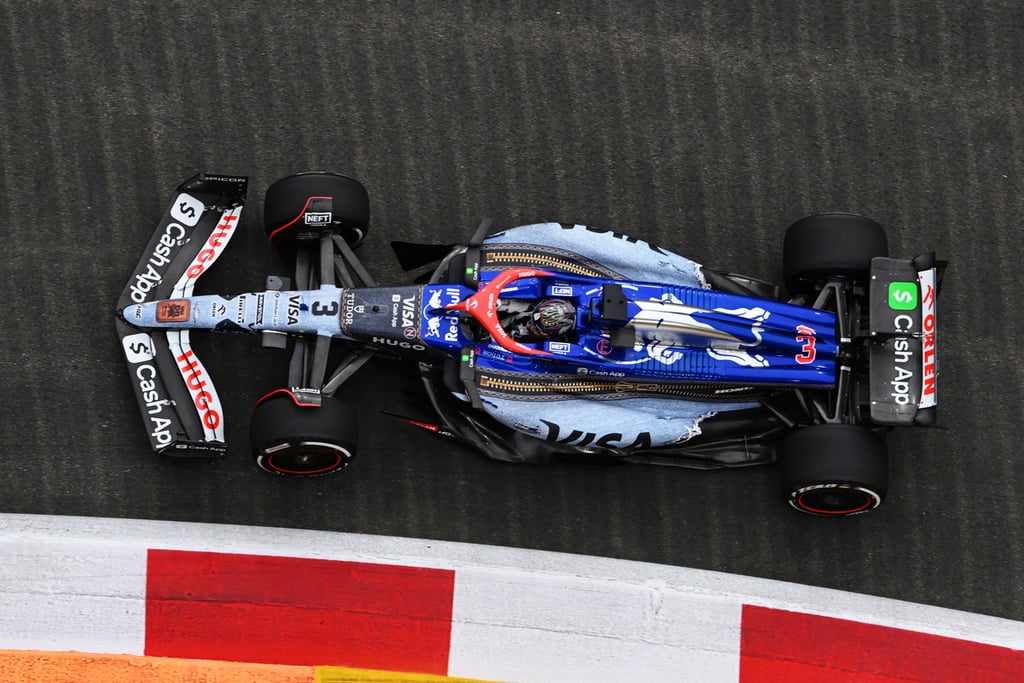 Danielis Ricciardo RB Formulė-1