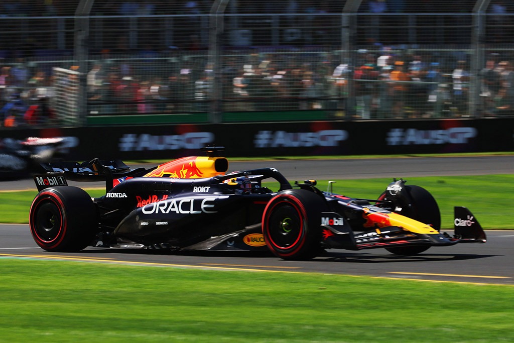 Maxas Verstappenas Red Bull Formulė-1