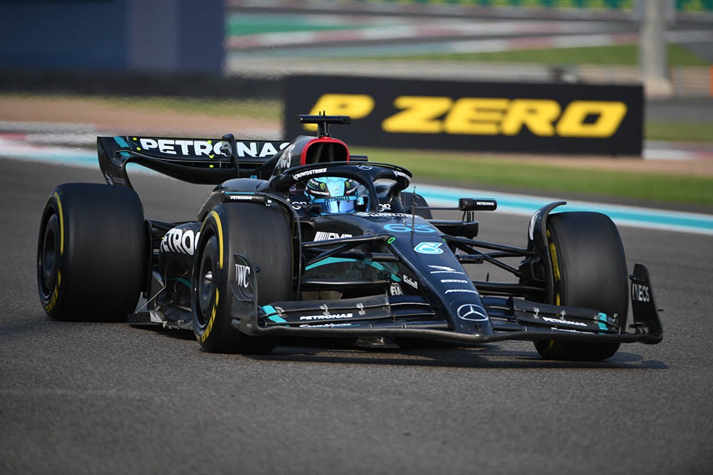George'as Russellas Mercedes Formulė-1