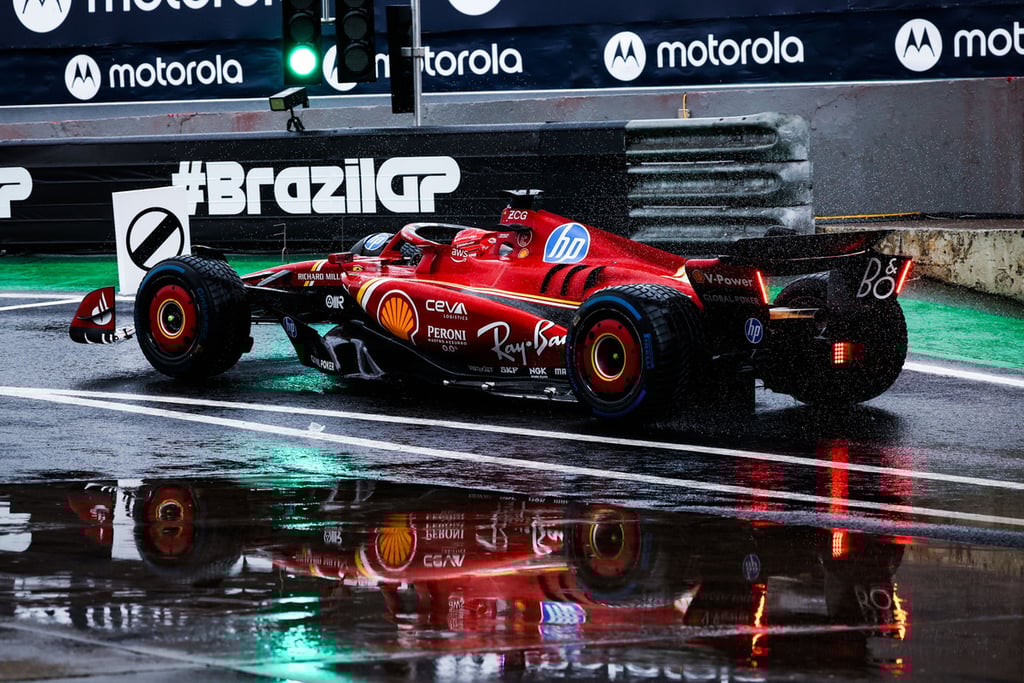 Charlesas Leclercas Ferrari Formulė-1