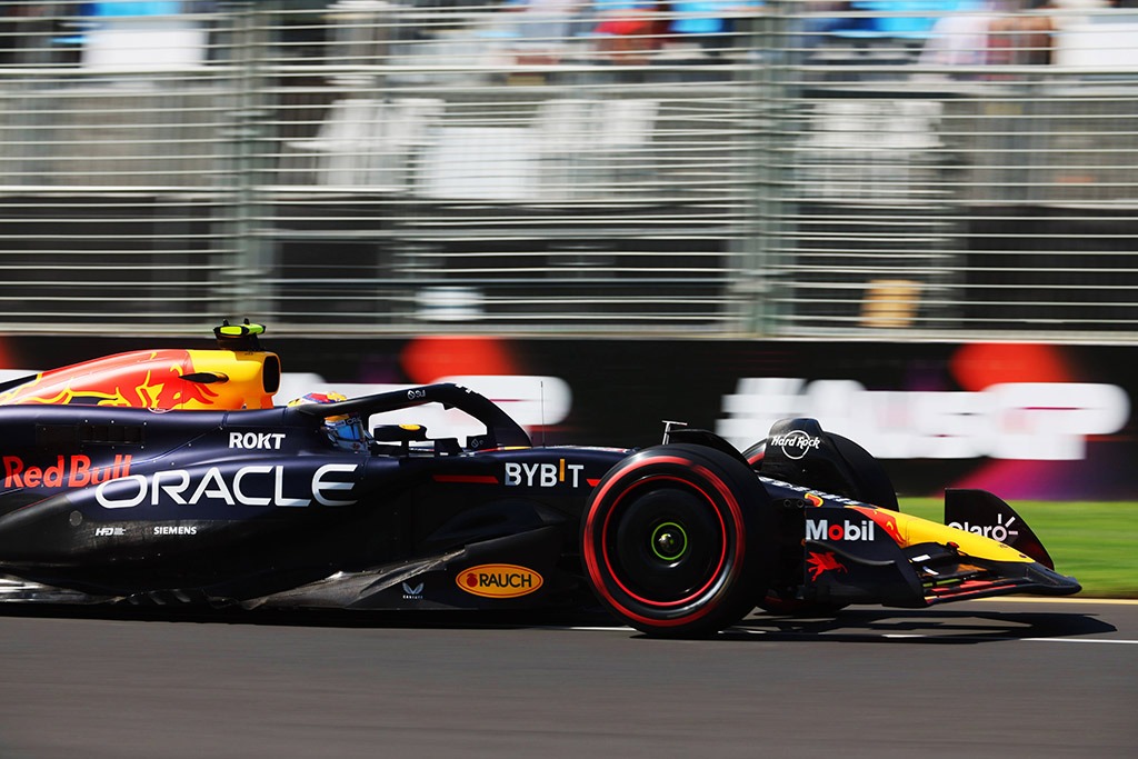 Sergio Perezas Red Bull