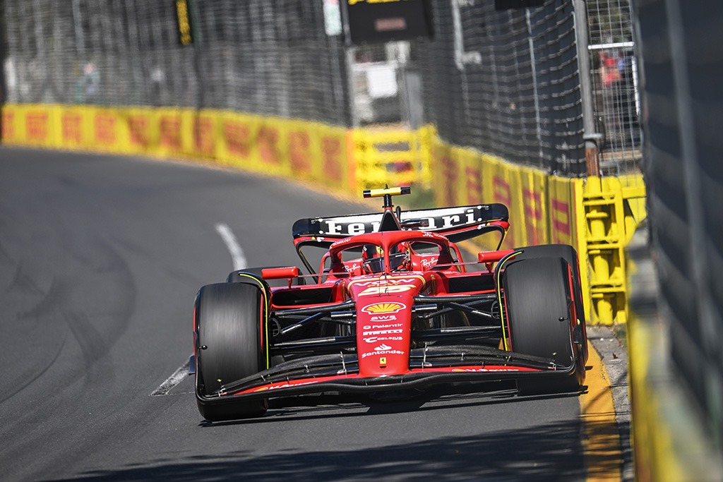 Carlosas Sainzas Ferrari Formulė-1