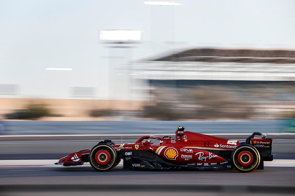 Carlosas Sainzas Ferrari Formulė-1